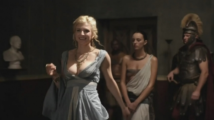 Viva Bianca Lucy Lawless - Spartacus Blood and Sand - S01E05_1