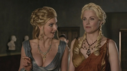Viva Bianca Lucy Lawless - Spartacus Blood and Sand - S01E05_2